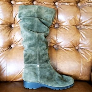 Suede Areosoles Tall Boots